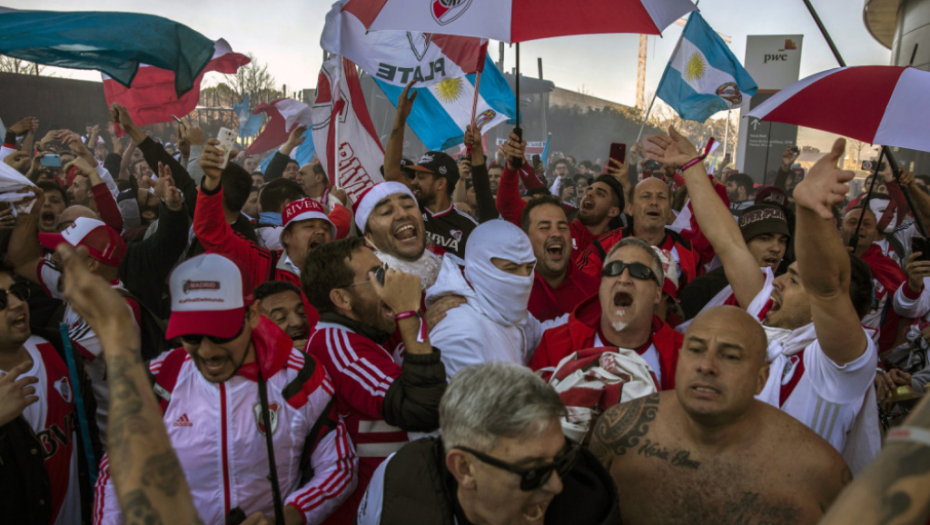 Finale Kopa Libertadores: Navijači Rivera