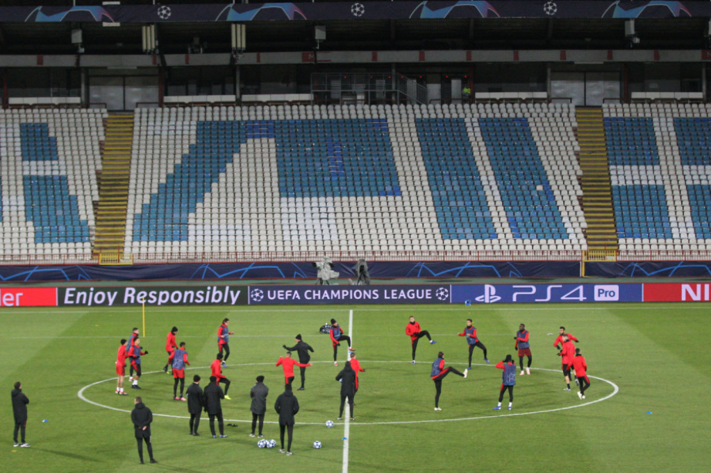 Fudbaleri PSŽ treniraju na Marakani