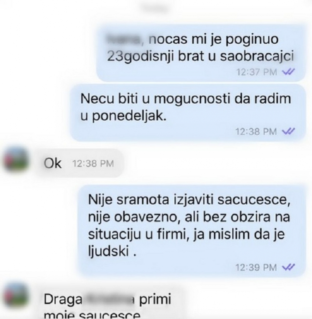 Prepiska koja je usijala Tviter