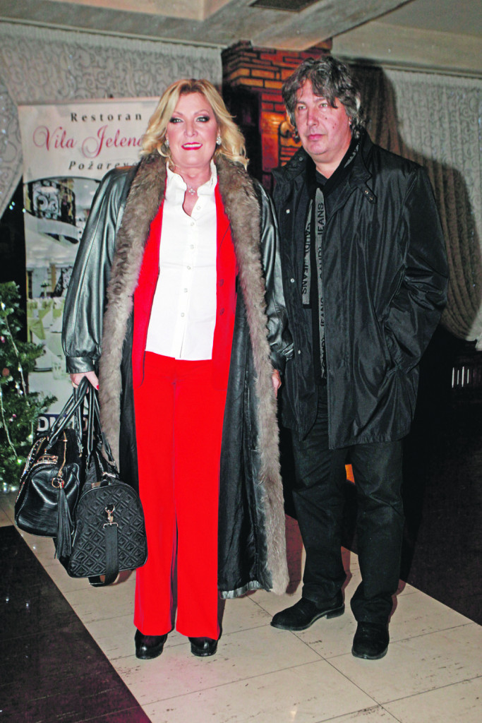 Snežana Đuri&scaron;ić sa partnerom Vanjom Milo&scaron;evićem