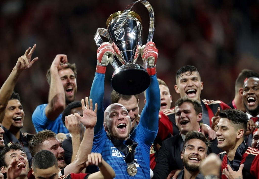 Fudbaleri Atlante sa trofejom MLS lige