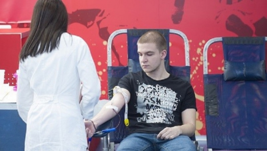 Akcija davanja krvi na stadionu &quot;Rajko Mitić&quot;