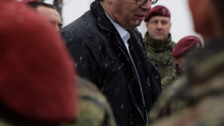 Vučić obišao Specijalne jedinice Vojske Srbije
