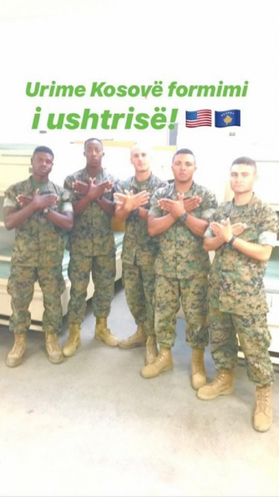 Šiptar Šalja sa američkim vojnicima vređa Srbe