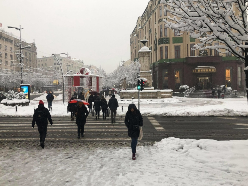 Sneg, zima, vreme, vremenska prognoza, Beograd, nevreme