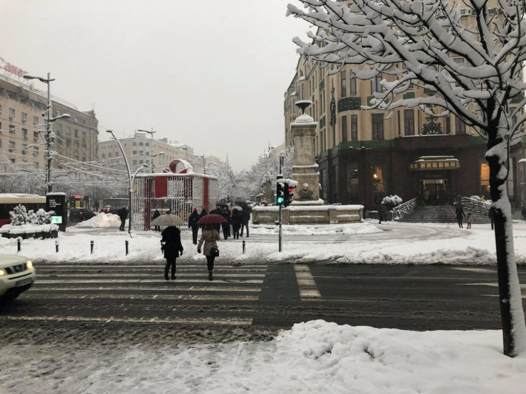 Sneg, zima, vreme, vremenska prognoza, Beograd, nevreme