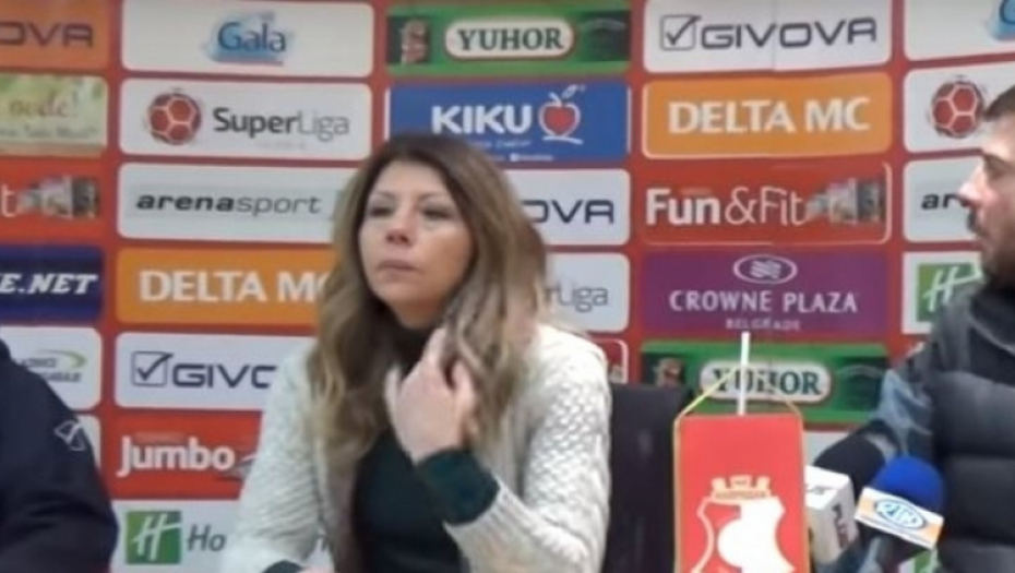 Konferencija za štampu posče meča Napredak - Radnički Niš