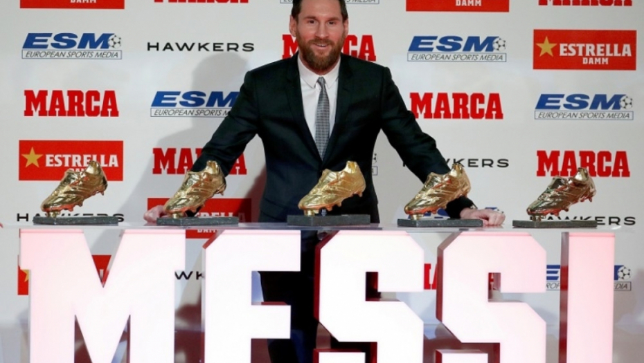 Leo Mesi sa pet Zlatnih kopački