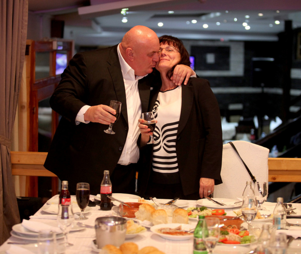 Dragam Marković Palma sa suprugom Snežanom