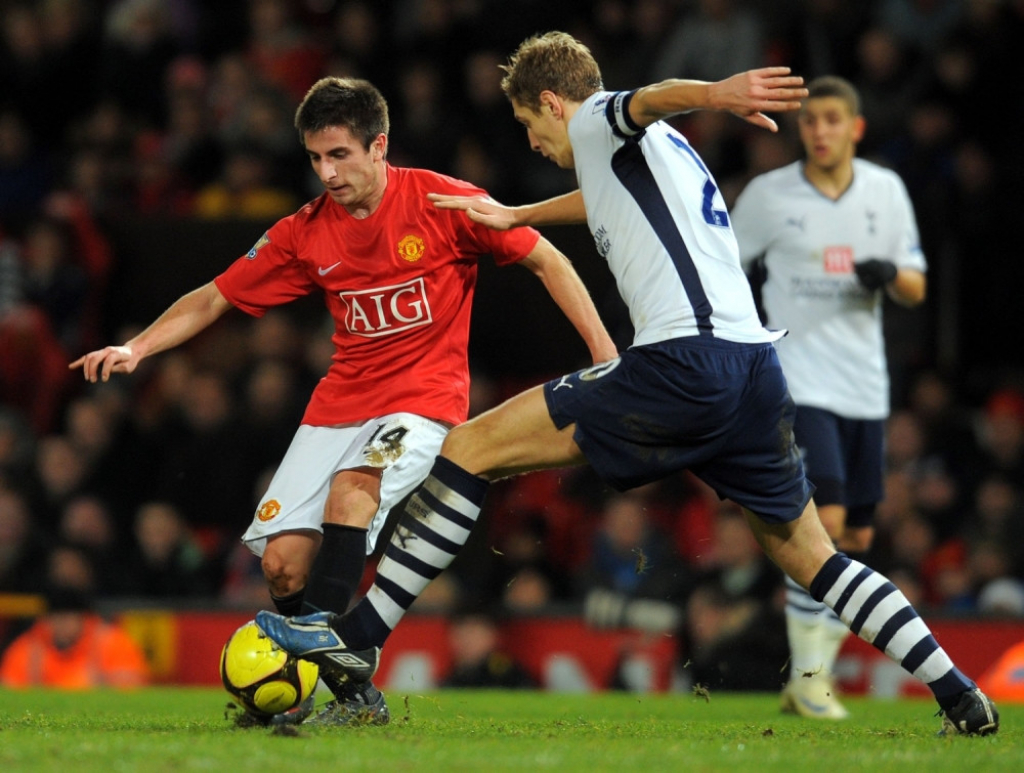 Zoran Tošić na utakmici Mančestera i Totenhema