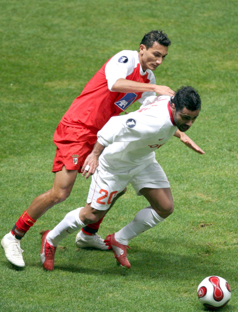 Lukaš na meču protiv Brage 2007. godine