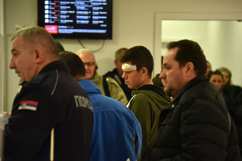 Urgentni centar KC Niš nakon nesreće