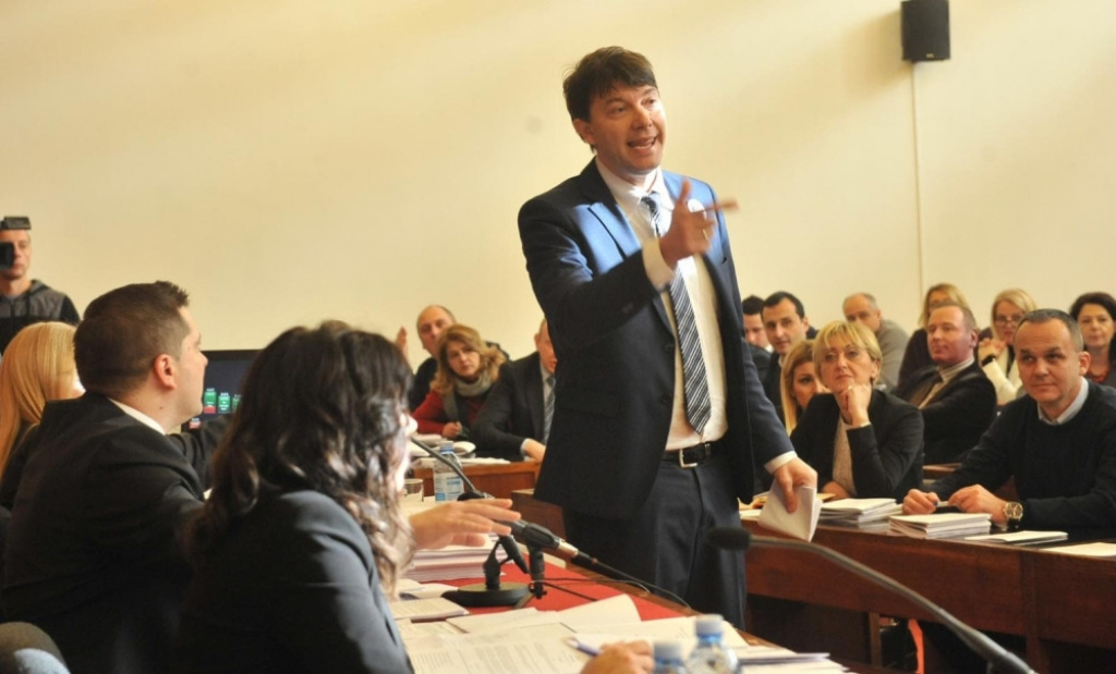 Sednica beogradskog parlamenta