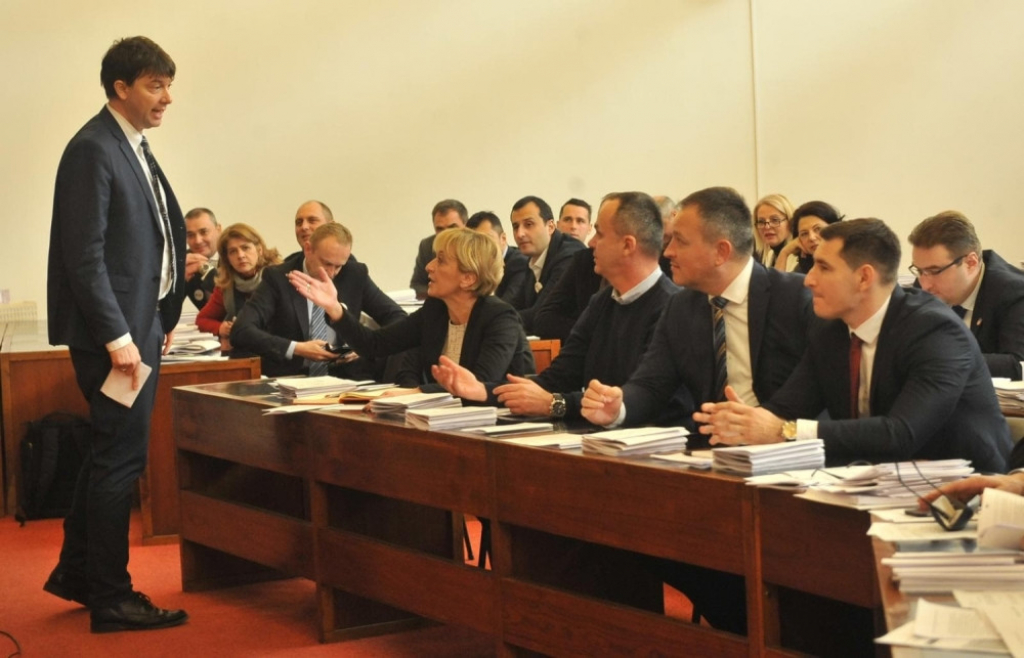 Sednica beogradskog parlamenta