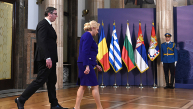 Aleksandar Vučić i Vjorika Dančila