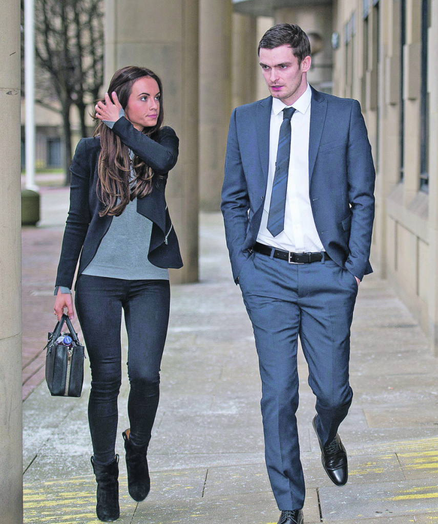 Džonson sa devojkom