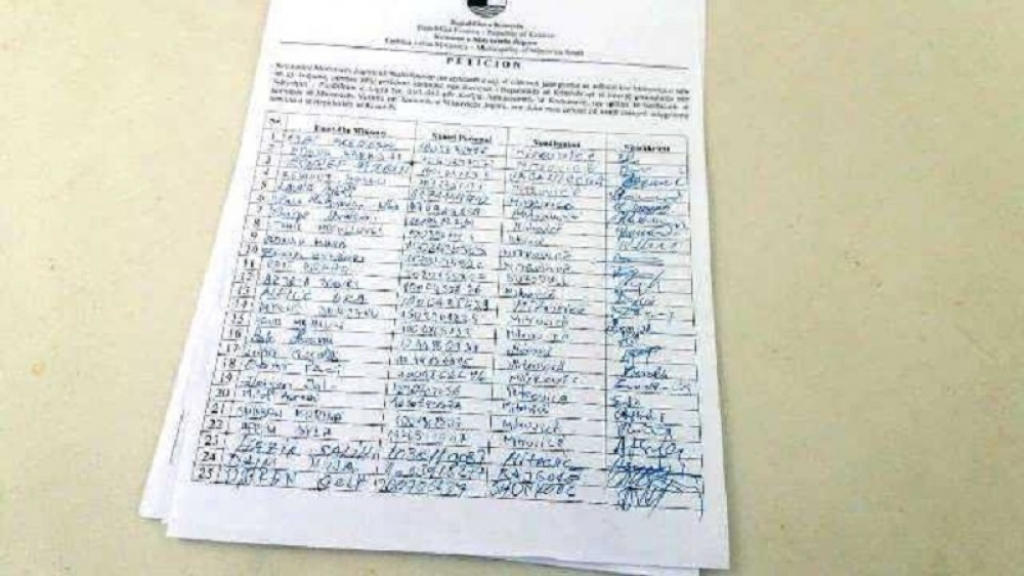 Potpisivanje peticije