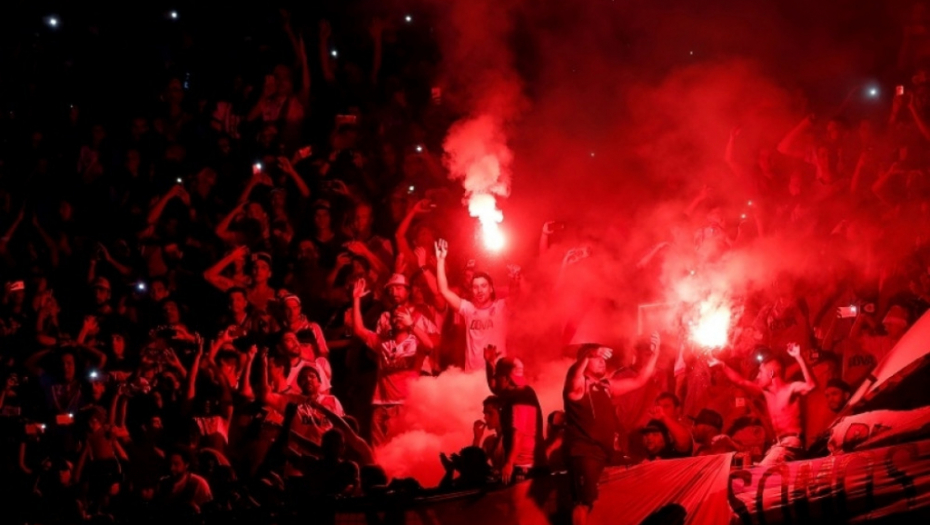 Fudbaleri River Plate, proslava osvajanja Kopa Libertadores