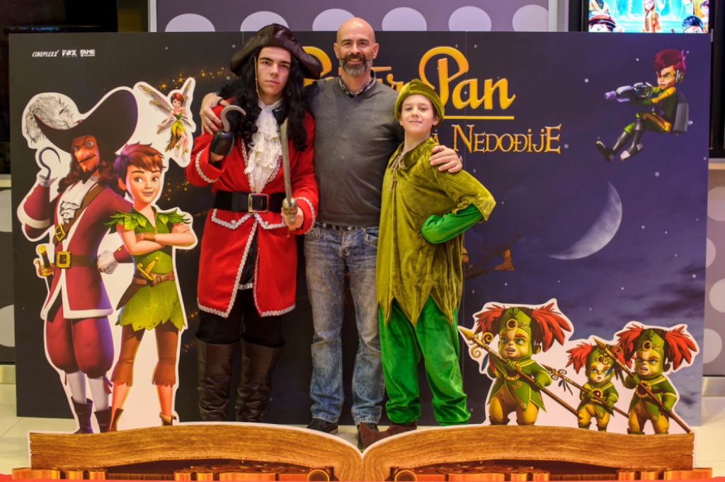 Premijera crtanog filma Petar Pan i Magična knjiga Nedođije 