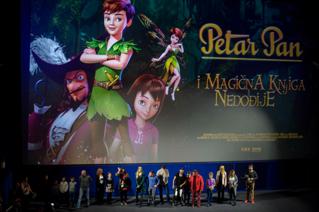 Premijera crtanog filma Petar Pan i Magična knjiga Nedođije 