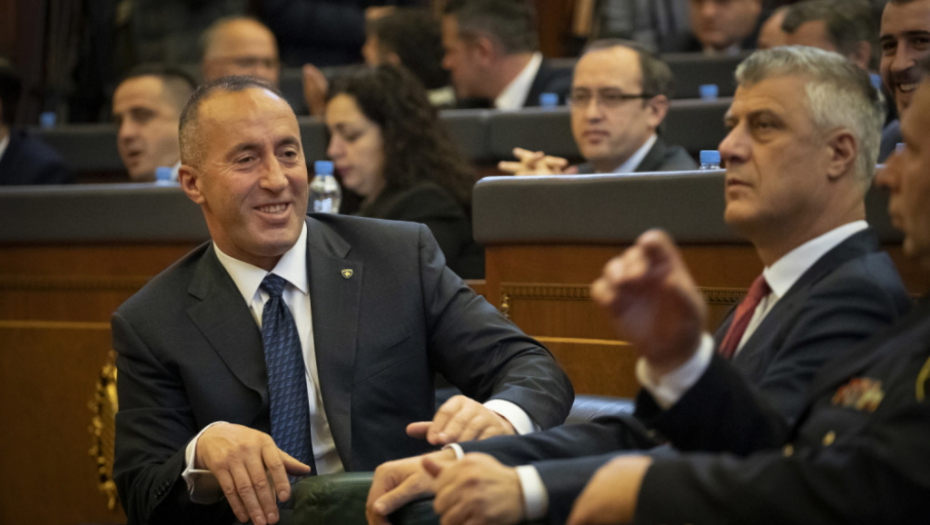 Ramuš Haradinaj, Hašim Tači