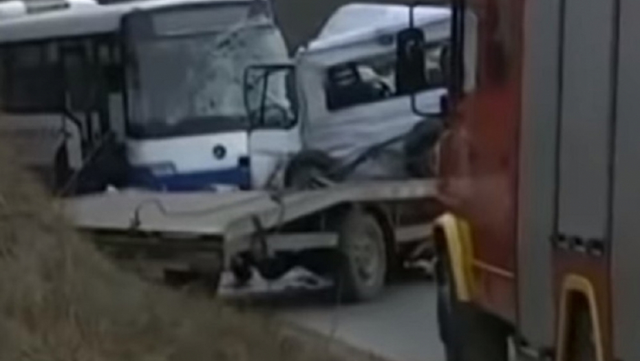 Saobraćajka kod sela Šanac nadomak Kruševca