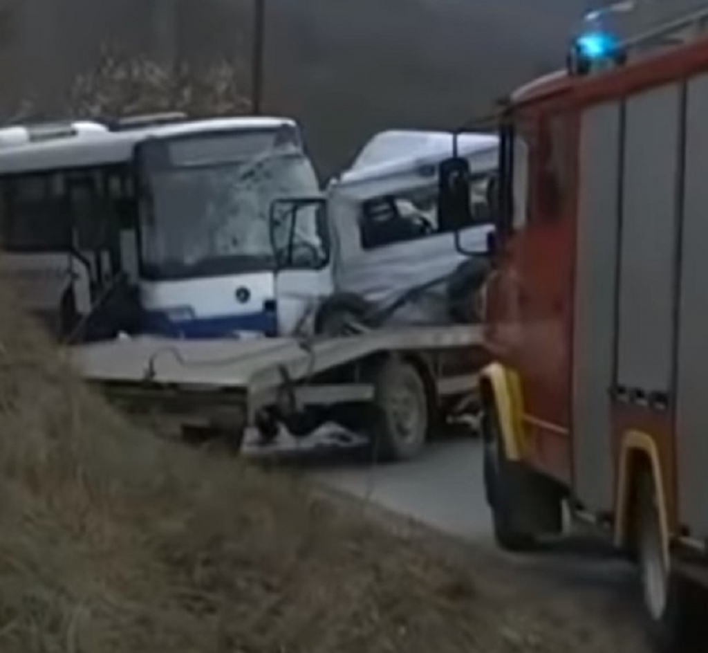 Saobraćajka kod sela Šanac nadomak Kruševca