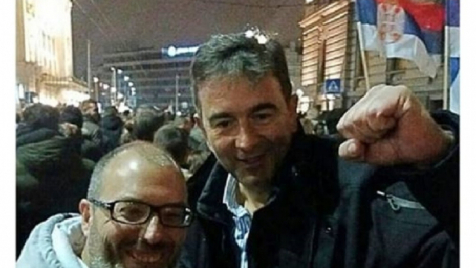Nebojša Medojević došao da podrži proteste