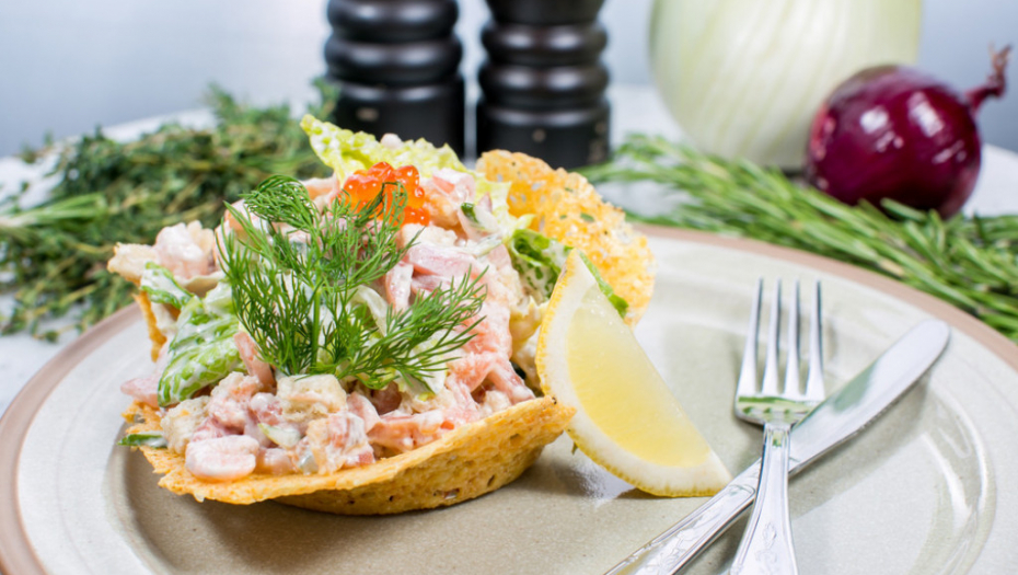 salata, jelo, ručak, obork