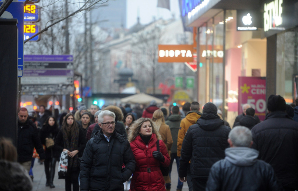Beograd, građani, ljudi, šetnja