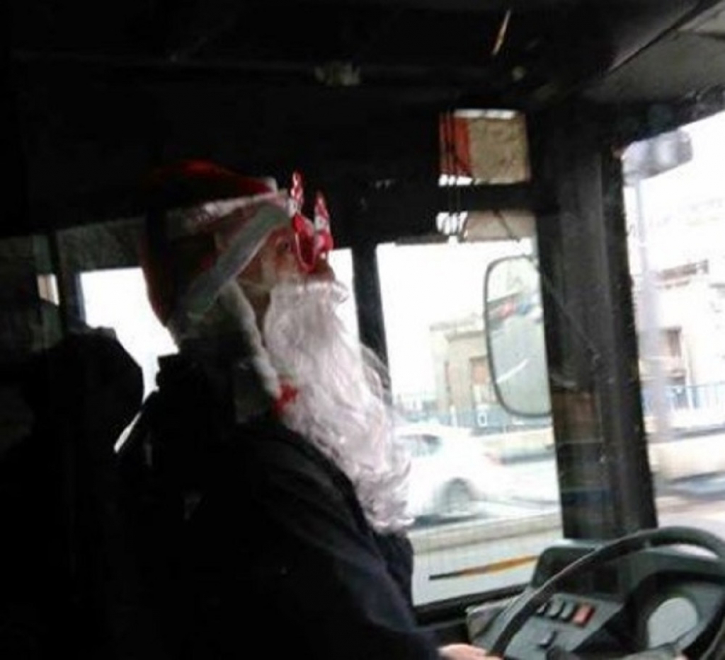 Vozač Deda Mraz