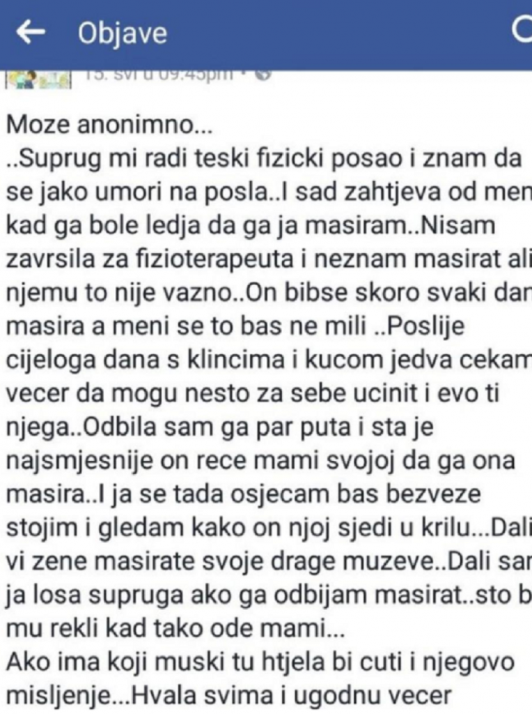 Problemi sa mužem