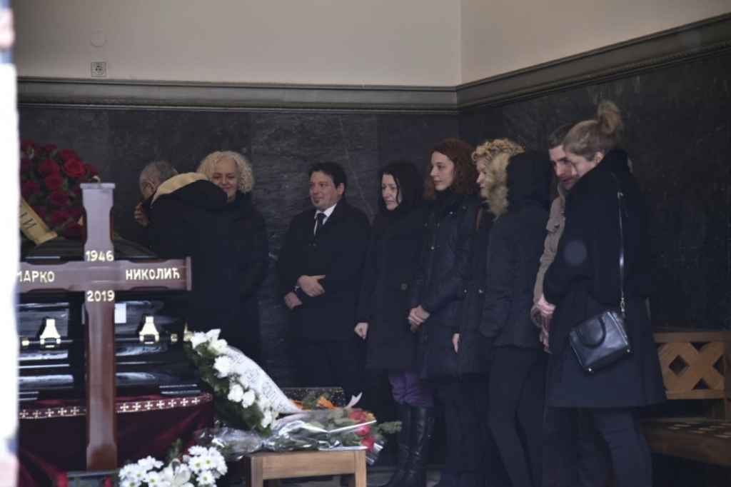 Sahrana, Marko Nikolić