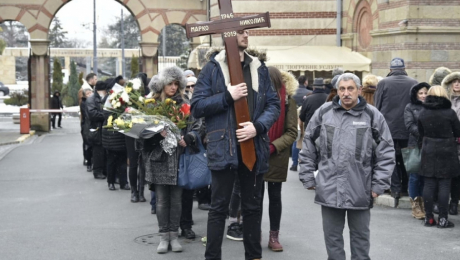 Sahrana, Marko Nikolić