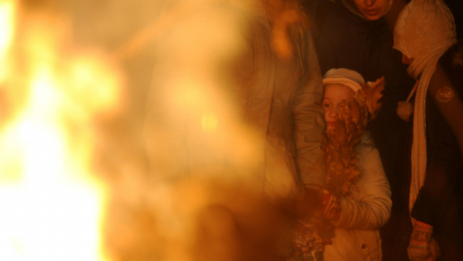 Paljenje badnjaka, Gračanica