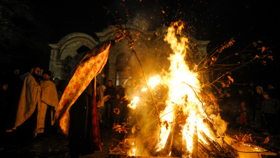 Paljenje badnjaka, Gračanica