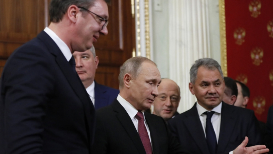 Aleksandar Vučić, Vladimir Putin