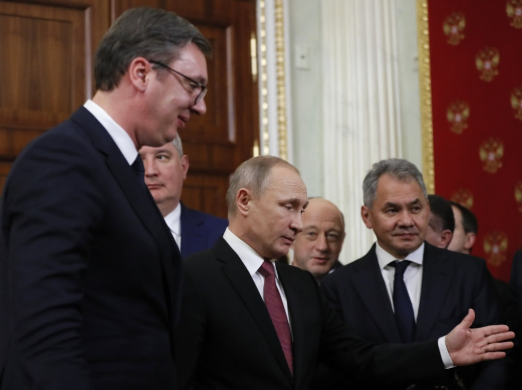 Aleksandar Vučić, Vladimir Putin