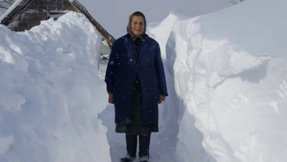 Sneg u selima na Goliji i Javoru je preko pola metra