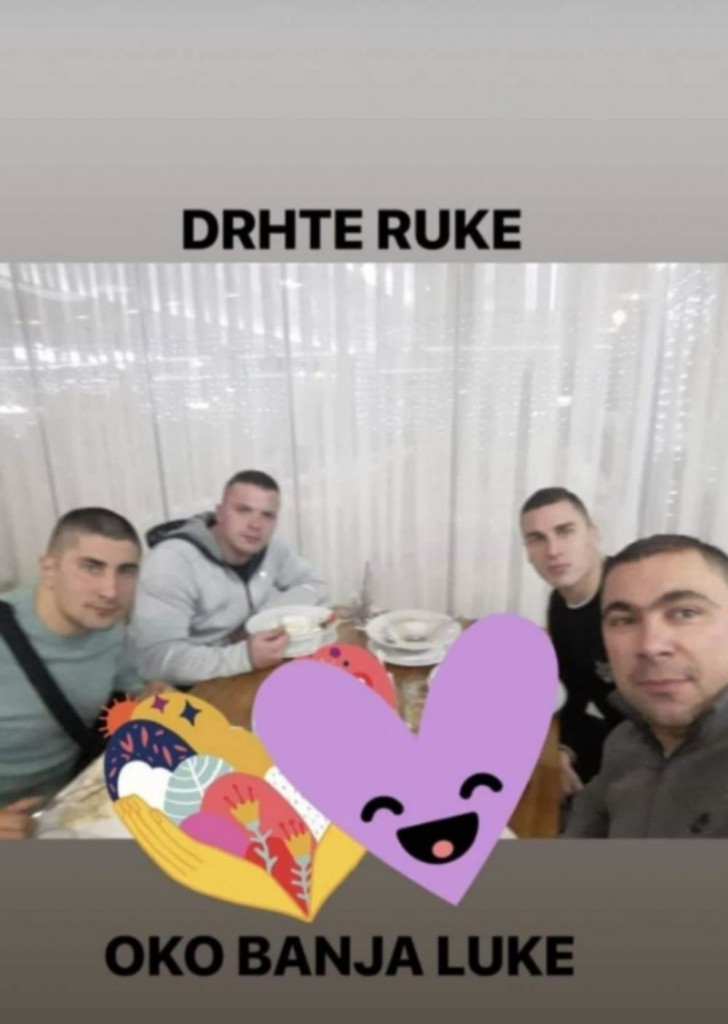 Ognjen Vranješ, status na Instagramu