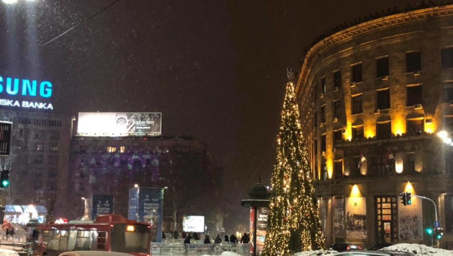 Beograd, sneg, padavine