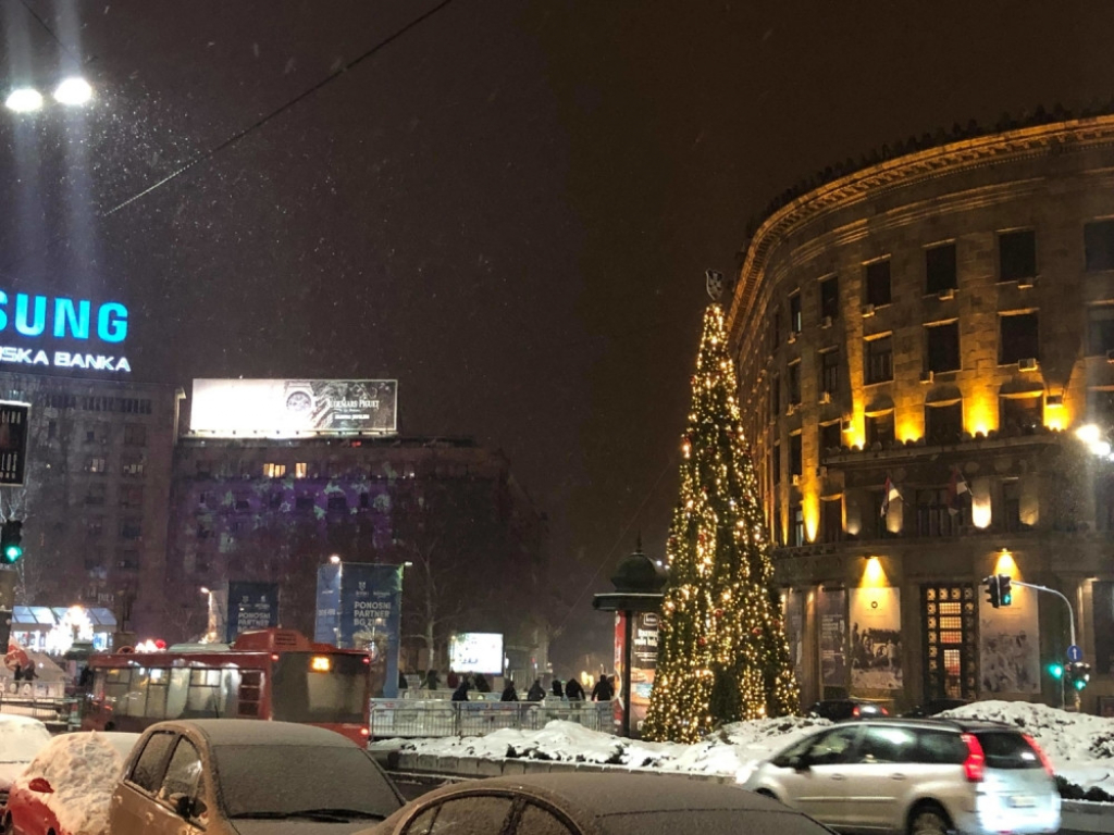 Beograd, sneg, padavine