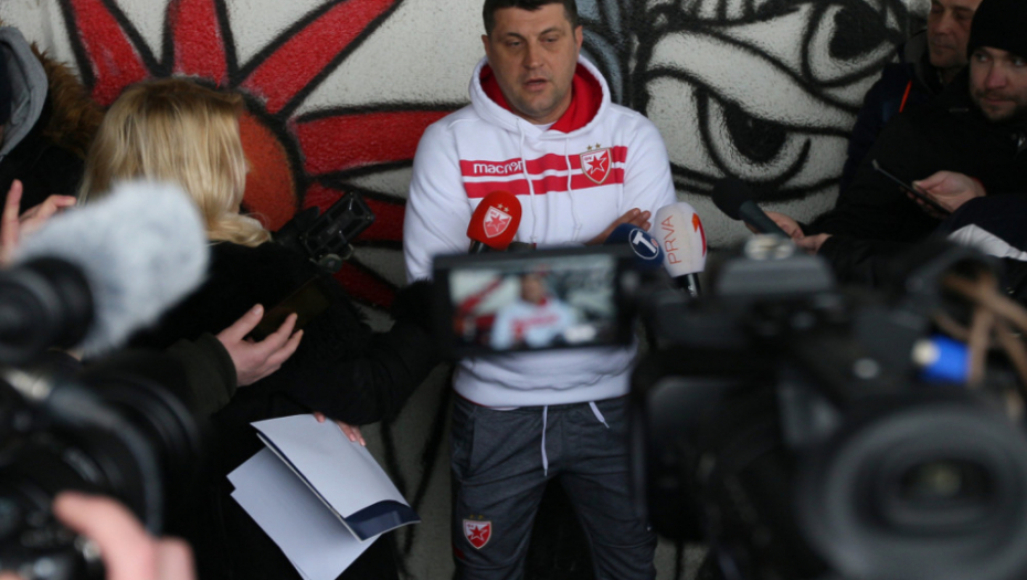 Prvi trening Crvene zvezde u 2019.