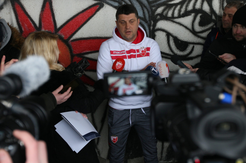 Prvi trening Crvene zvezde u 2019.