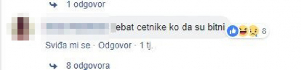 Pretnje i poruke Ognjenu Vranje&scaron;u na Fejsbuku