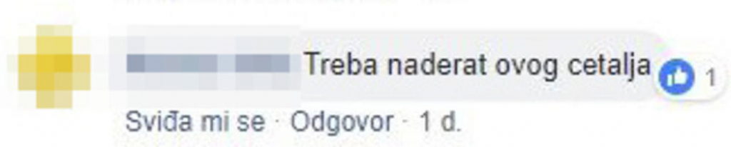 Pretnje i poruke Ognjenu Vranje&scaron;u na Fejsbuku