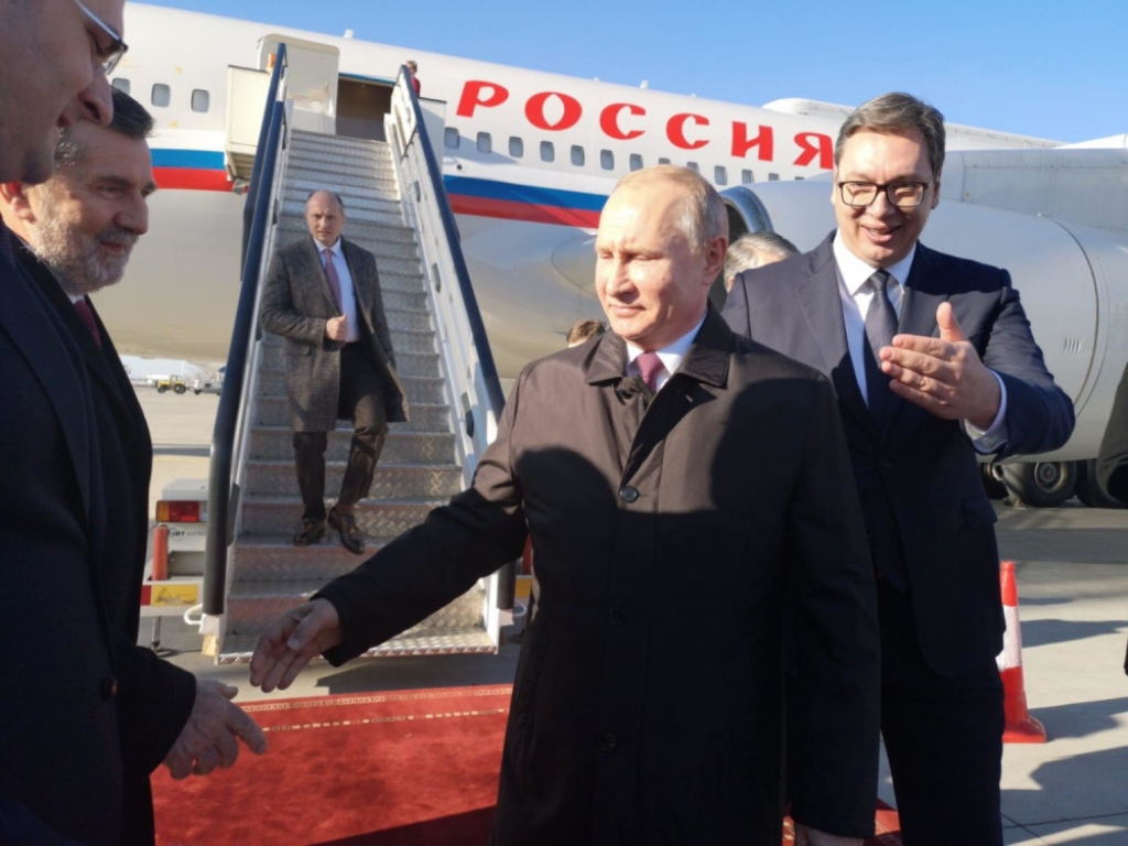Vladimir Putin i Aleksandar Vučić