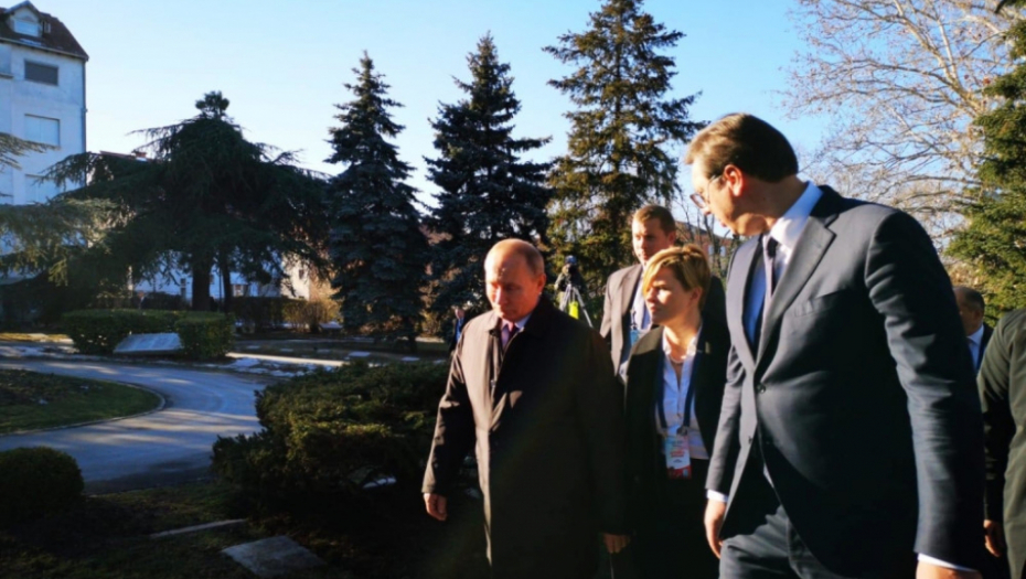 Vladimir Putin, Aleksandar Vučić