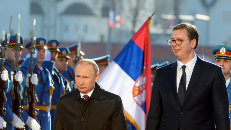 Aleksandar Vučić, Vladimir Putin