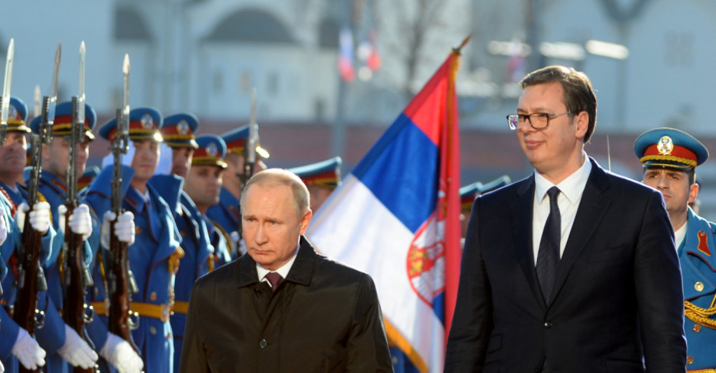 Aleksandar Vučić, Vladimir Putin